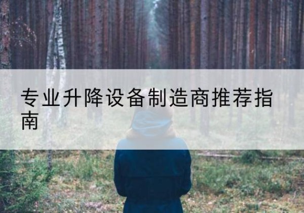 兴国电动剪叉升降平台厂家-专业升降设备制造商推荐指南